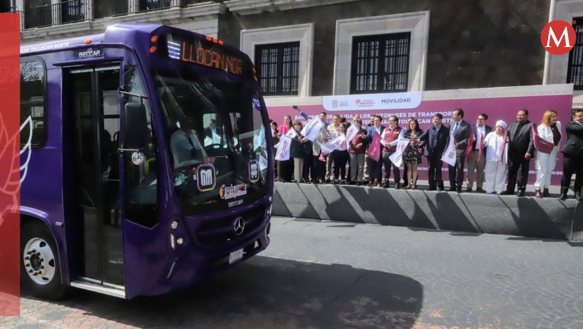 Se renovaron 26 autobuses que recorren el Circuito Interurbano Tollocan Norte, en Toluca. | Foto: Iván Carmona