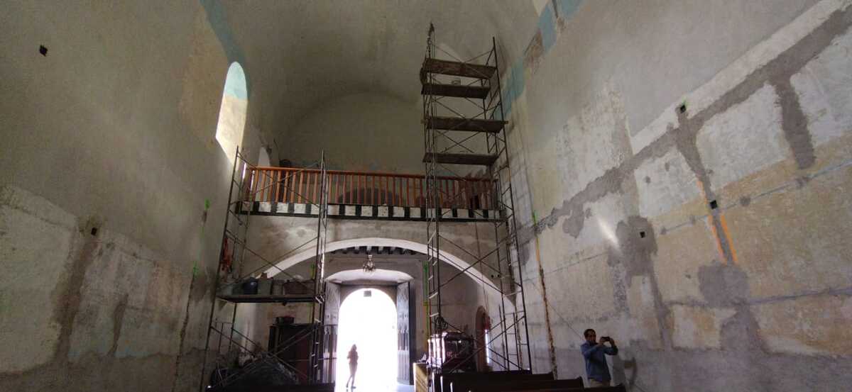 Restauración de la Parroquia Santiago Apóstol. (Francisco Villeda)
