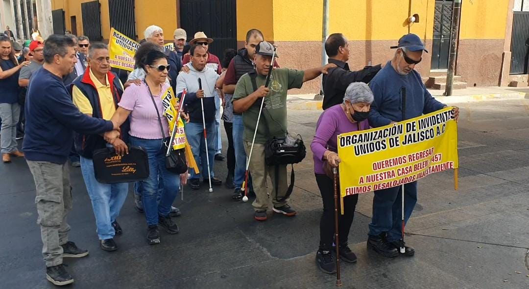 Caminaron hasta llegar al Palacio de Gobierno. (Pablo Núñez)