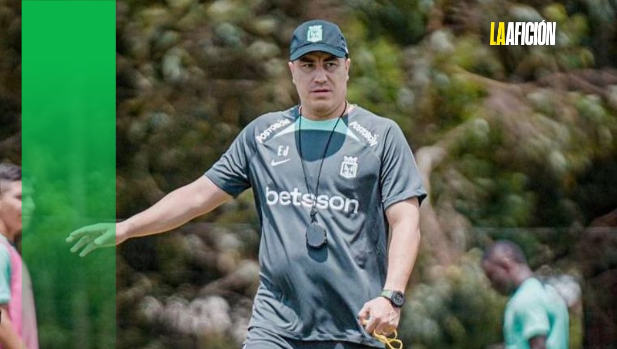 Efraín Juárez, entrenador del Atlético Nacional (Instagram @1efrainjuarez)