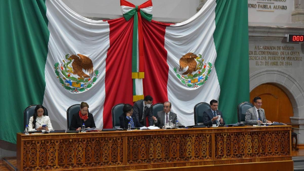 Las iniciativas de Delfina Gómez serán turnadas a comisiones para su análisis. Foto: (Especial)