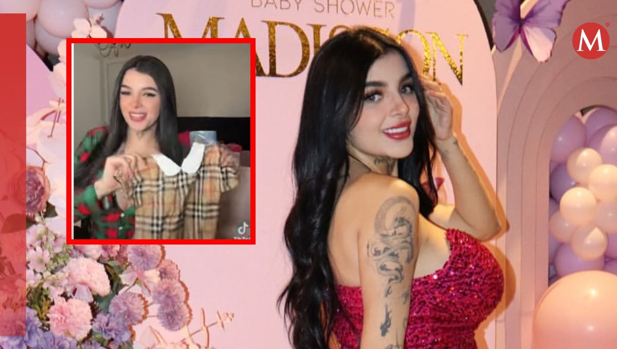 Karely Ruiz muestra regalos de su bebé
