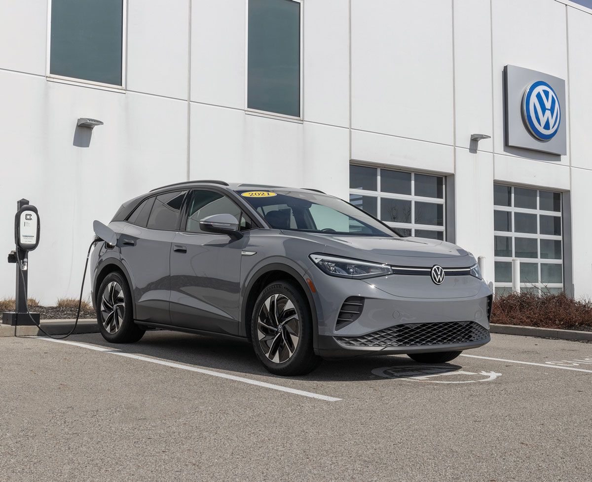 Los autos eléctricos de VW a la deriva en Estados Unidos.