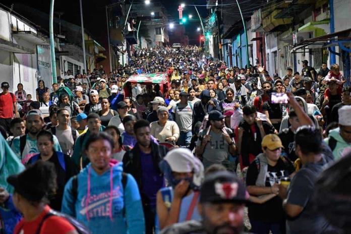 Migrantes buscan llegar a EU antes de que Trump asuma la presidencia. | Foto: AFP
