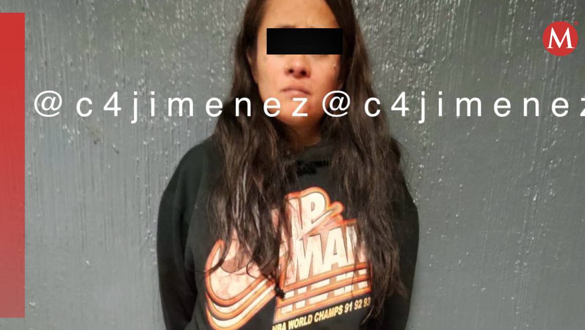 La mujer fue puesta a disposición del agente del Ministerio Público