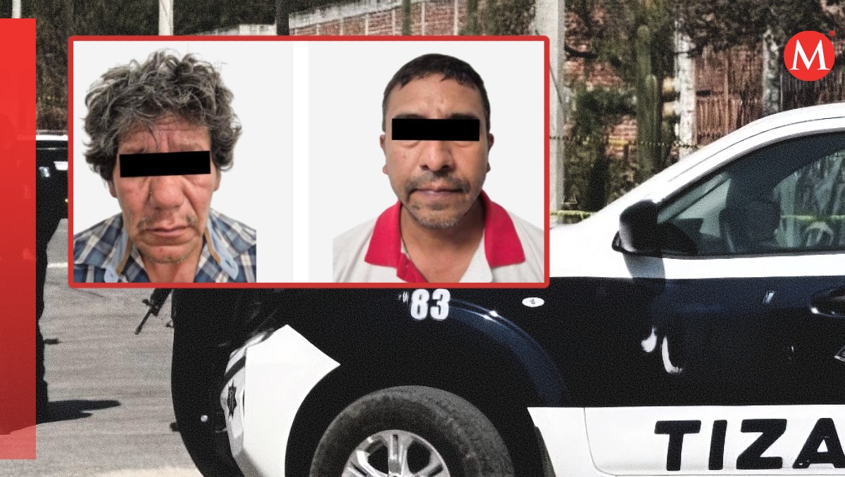 Presuntos responsables del doble homicidio en Tizayuca fueron puestos a disposición del Ministerio Público