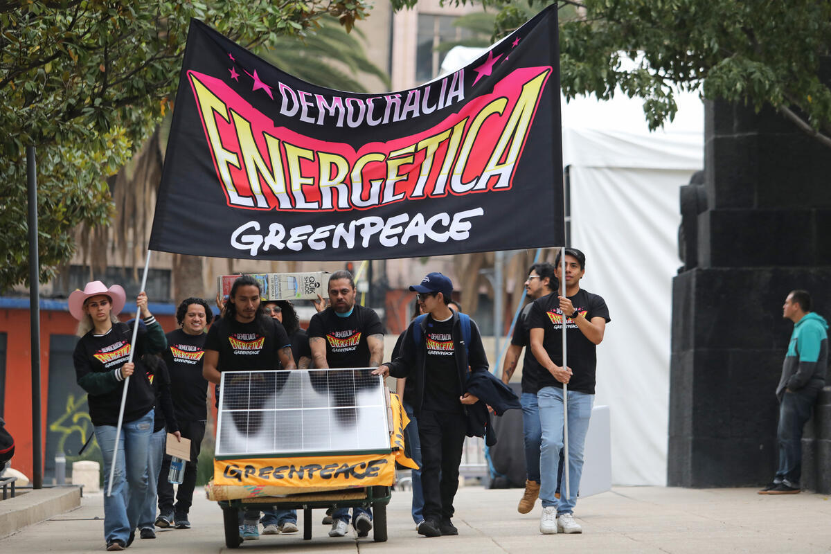 El “Sonidero Solar” es un sistema autónomo de energía fotovoltáica. | Greenpeace México