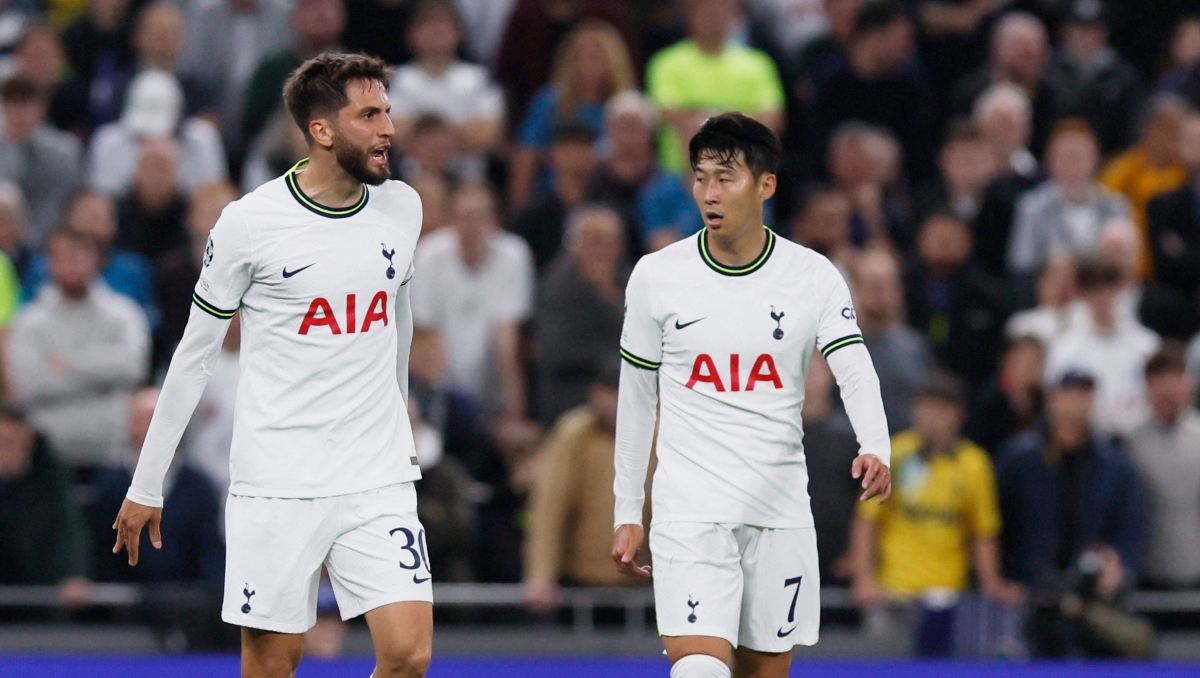 Tottenham apela la duración de la sanción a Rodrigo Bentancur por sus comentarios hacia Son (Reuters)