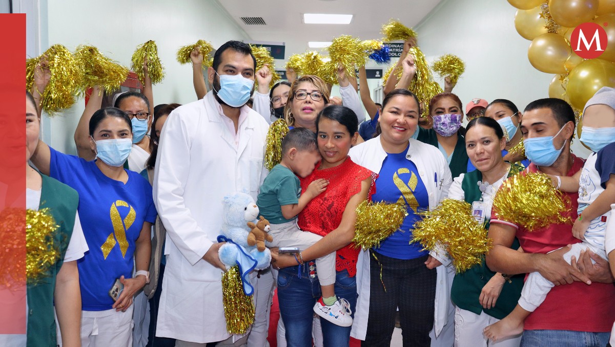 Ángel venció la histiocitosis con ayuda de quimioterapias. | Especial
