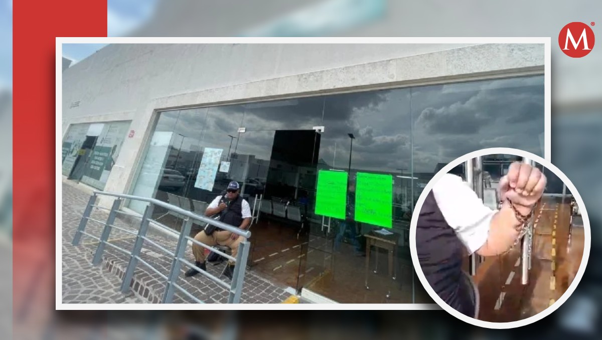 El ex colaborador de Movilidad, quien se identificó con el nombre de Mario Alberto Salazar y dejó encerradas a varias personas.