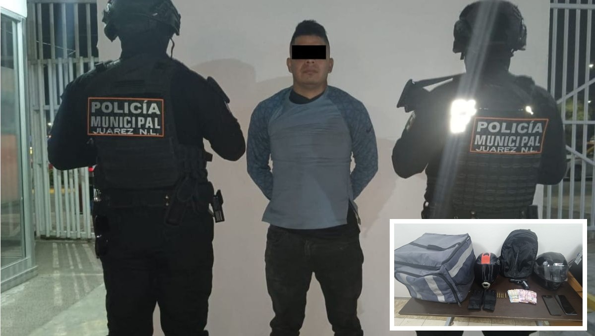 El elemento fue identificado como Juan Artemio, de 28 años. Foto: Especial