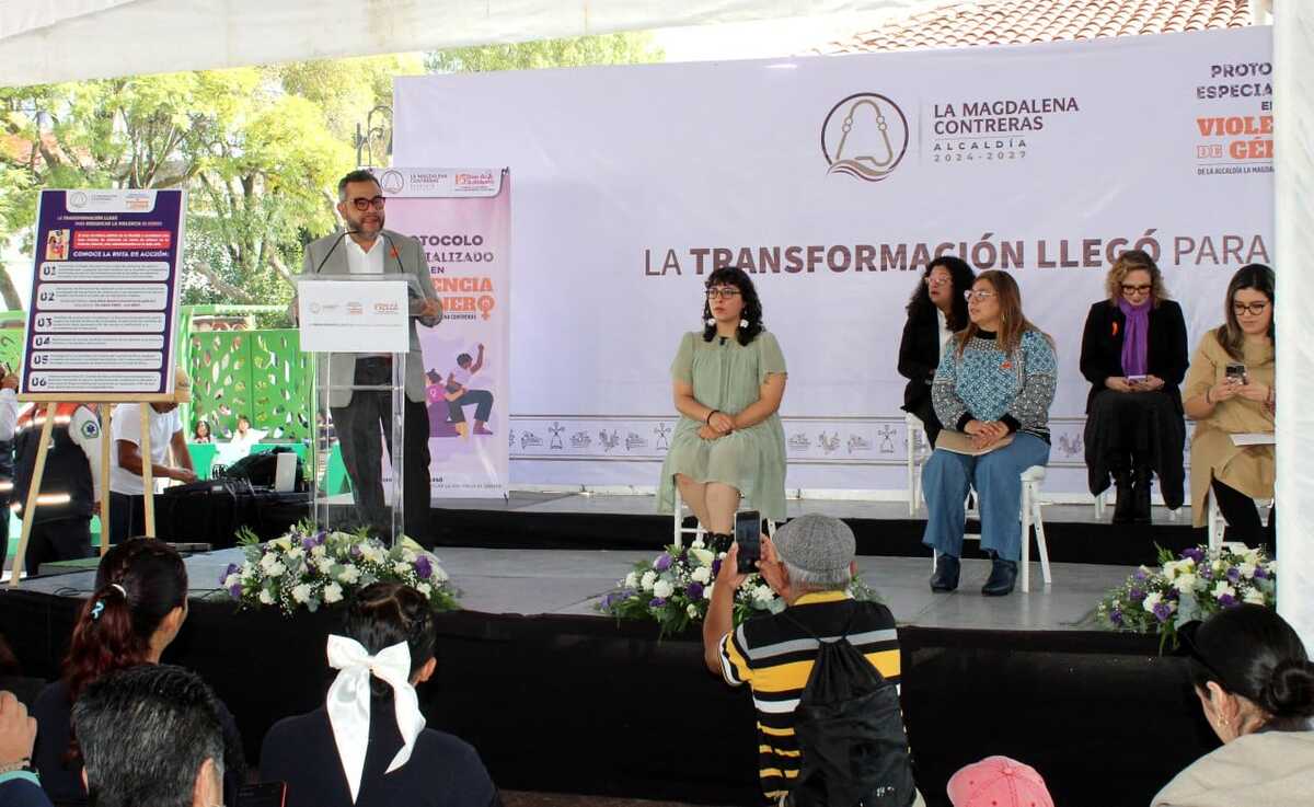 Fernando Mercado Guaida anunció acciones contra violencia de género (foto: especial)