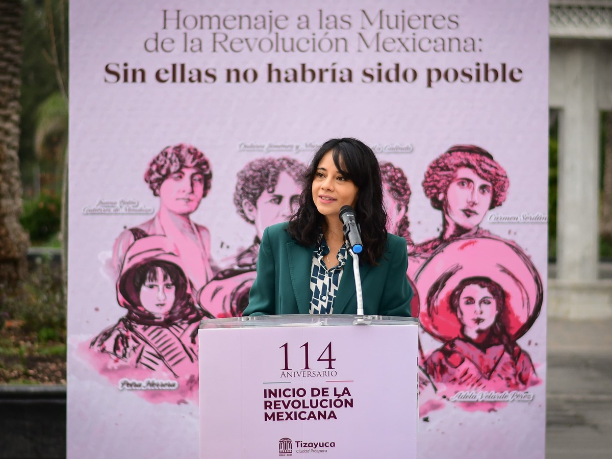 Gretchen Atilano, presidenta municipal de Tizayuca. (Cortesía)