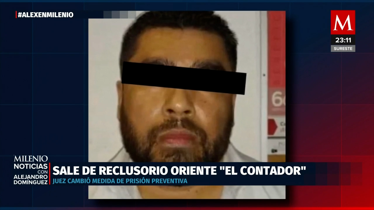 Liberan a 'El Contador', presunto líder del Cártel del Golfo, del Reclusorio Norte