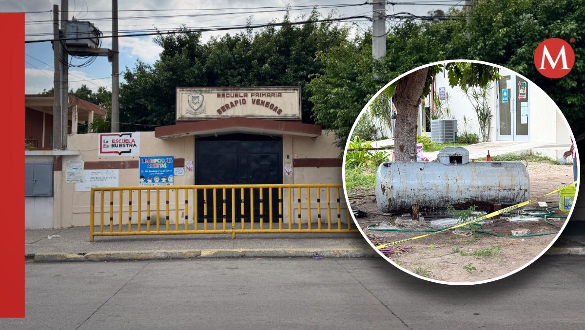 Desalojan primaria en Ciudad Madero por fuerte olor a gas. (Mario Juárez)