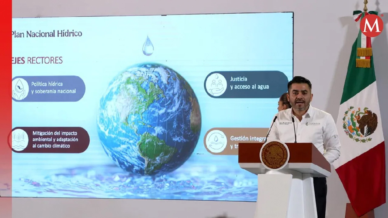 Gobierno presenta Plan Nacional Hídrico