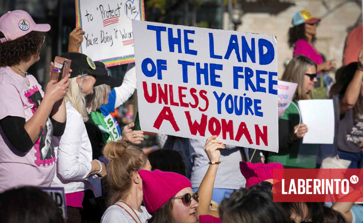 Manifestación feminista en Estados Unidos. (Especial)