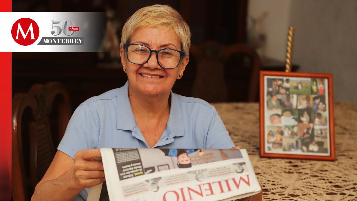 Mary es una de las lectoras más fieles del periódico MILENIO / Jorge López