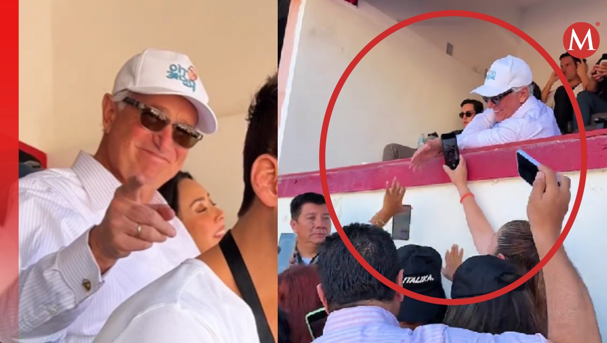 Así fue el momento en el que Ricardo Salinas Pliego tiró el celular de un fan. | TikTok @ricardonbsalinas