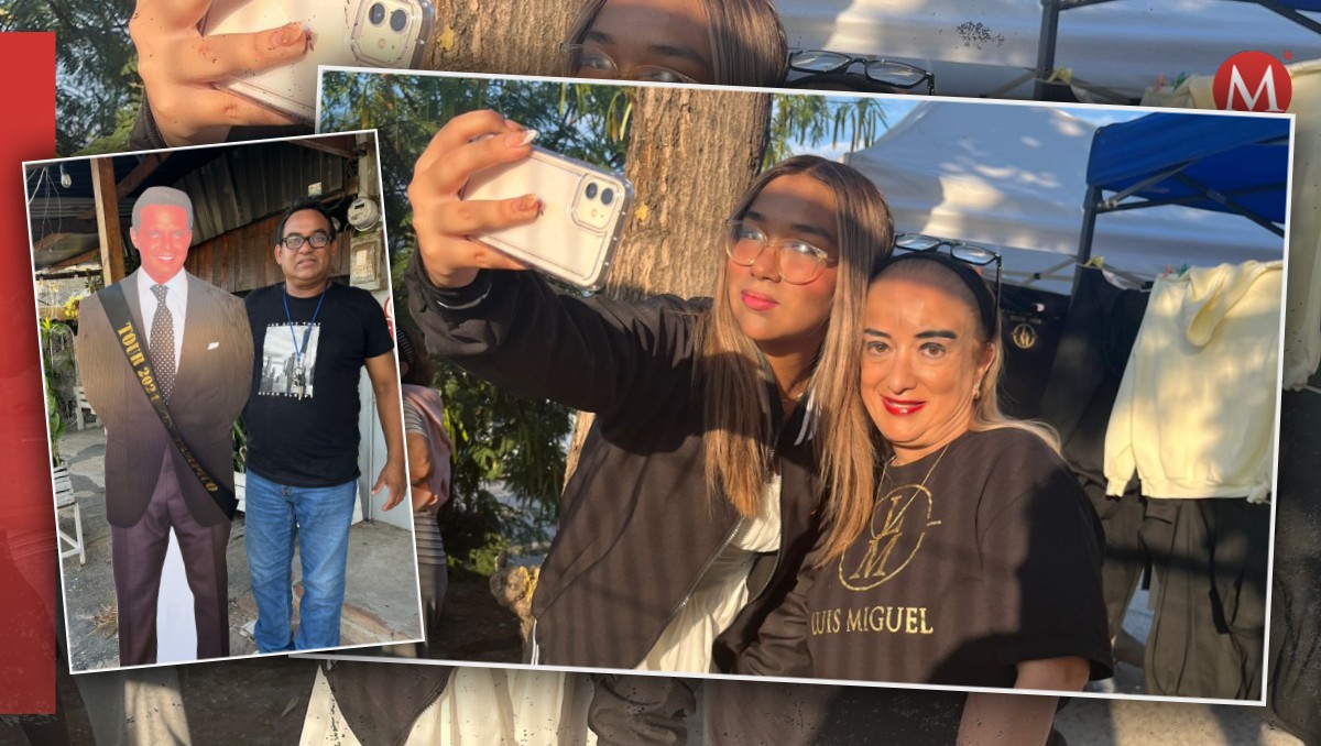 Vendedores esperan concierto de Luis Miguel