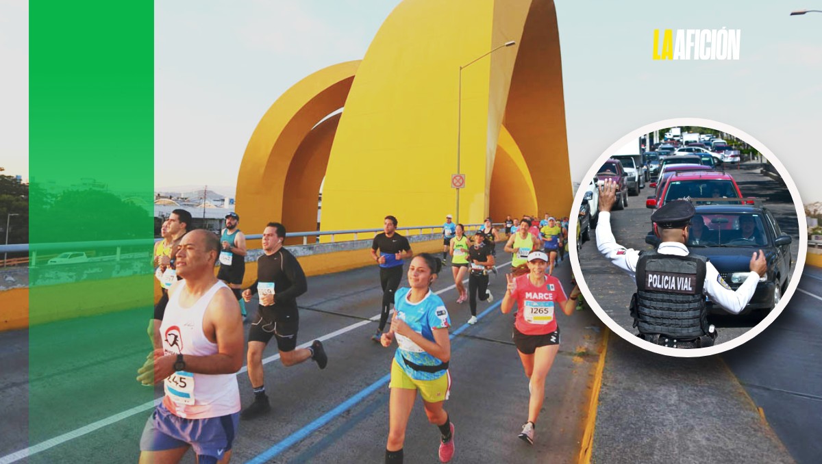 Conoce los cierres viales en Guadalajara este 24 de noviembre; ¿qué calles cerradas hay por Maratón? (Fotos: Archivo y Cortesía | Diseño: Milenio)