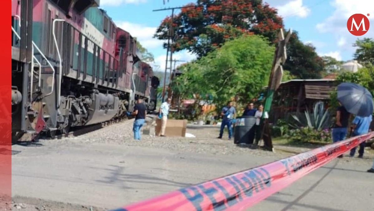 Tren en Veracruz arrolla y mata a señora de la tercera edad (Especial)