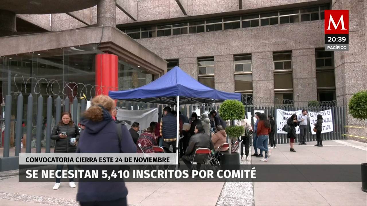 Convocatoria judicial enfrenta baja participación para cubrir vacantes