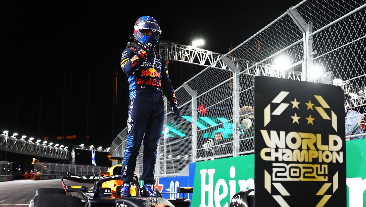 Max Verstappen conquista su cuarto título mundial de F1 en GP de Las Vegas (AFP)