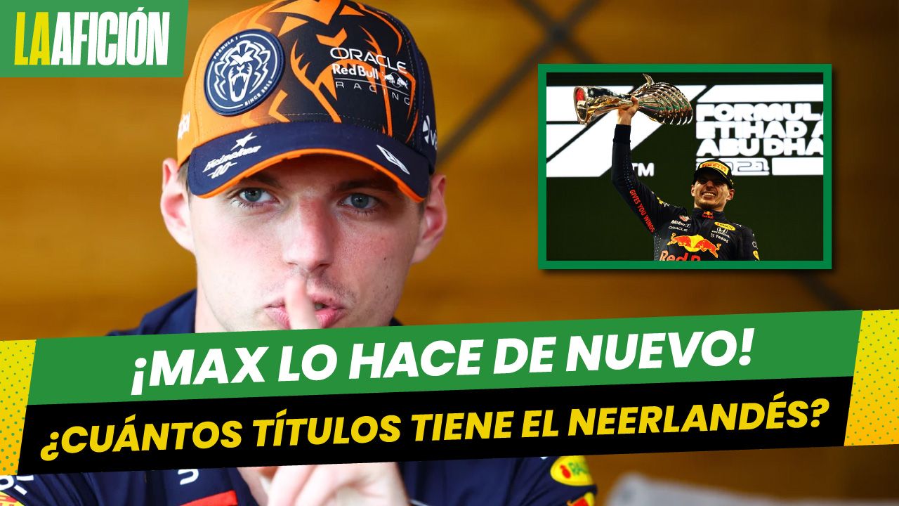 Max Verstappen gana su cuarto título de Fórmula 1 en el Gran Premio de Las Vegas