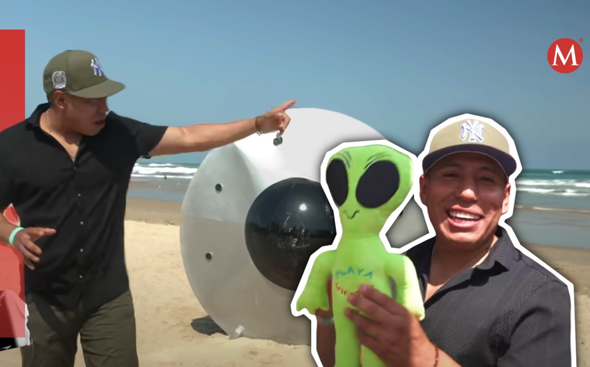 Yulay visitó playa Miramar en búsqueda de base alienígena | Youtube: Yulay