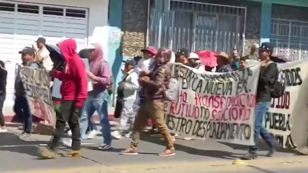 Desplazados de Chenalhó protestan tras casi una década sin solución ni justicia