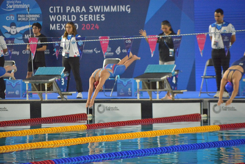 México domina el Citi Para Swimming World Series (Cortesía)
