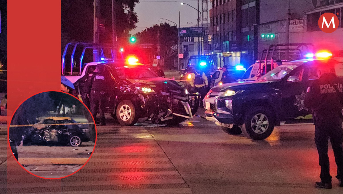Taxista muere al ser impactado por patrulla de la Policía Municipal de Puebla | Daniel Hernández