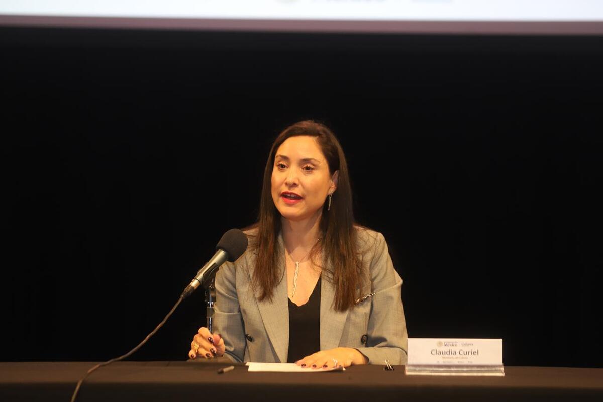 Claudia Curiel de Icaza, secretaria de Cultura. (Foto: Jorge Carballo)