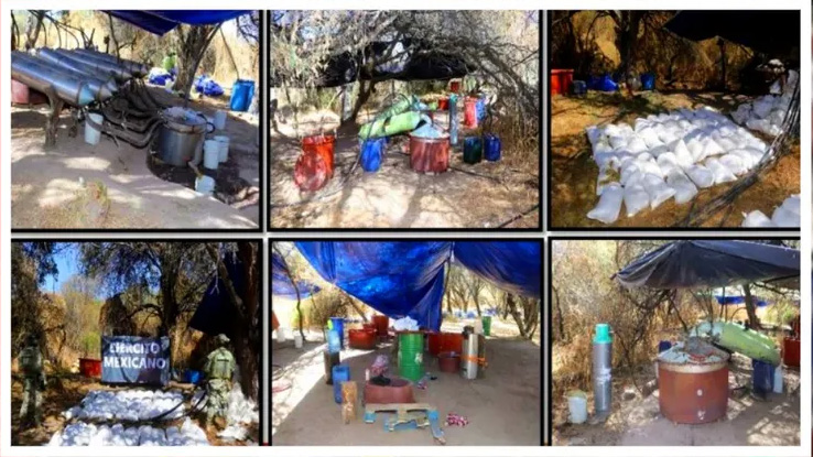 Desmantelan laboratorio clandestino con valor de 3 mil millones de pesos en Guanajuato