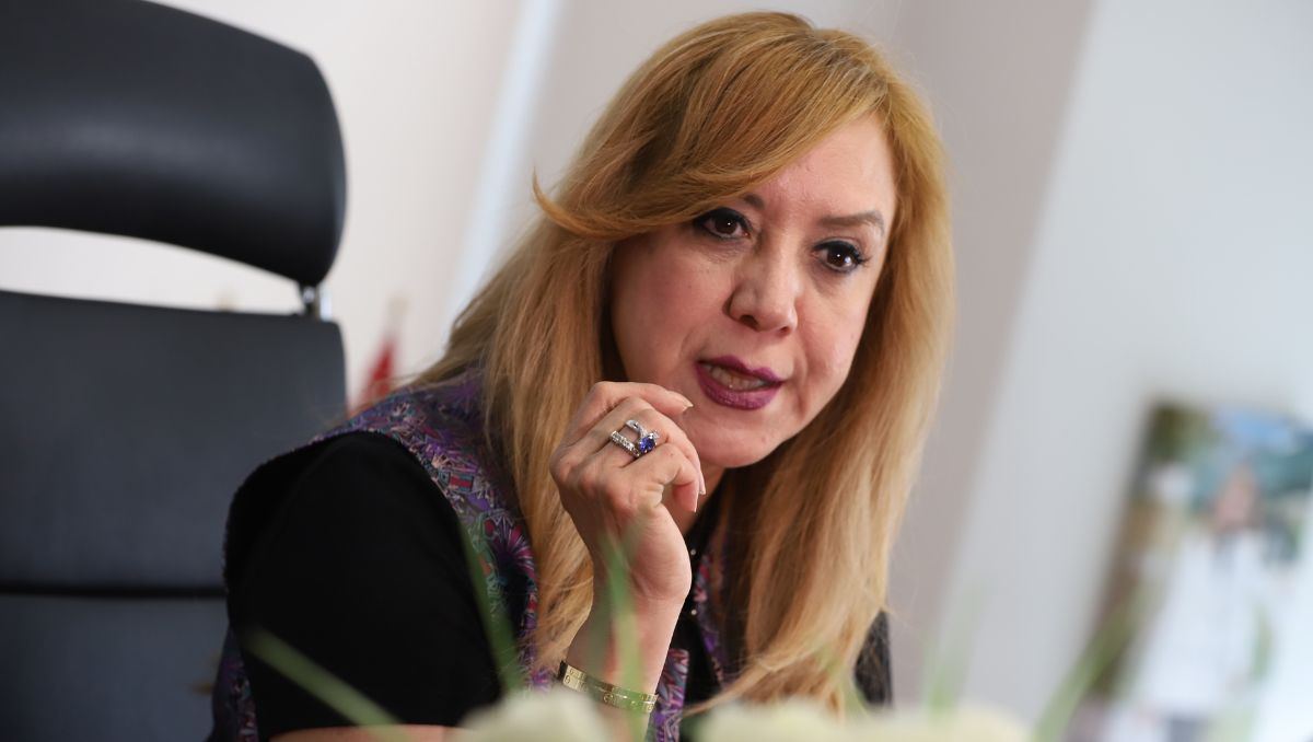 Graciela Buchanan, secretaría de las Mujeres en Nuevo León. Roberto Alanís