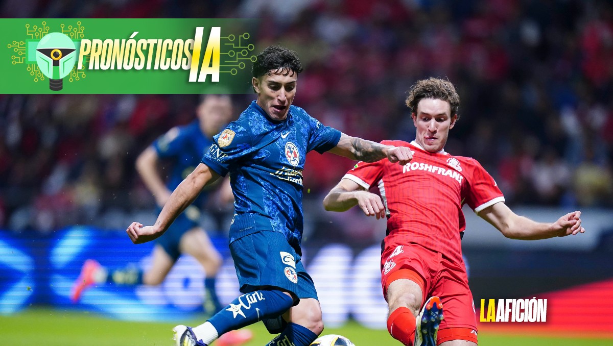 IA pronostica resultado del juego de ida entre América y Toluca en la liguilla de la Liga MX (Imago7)