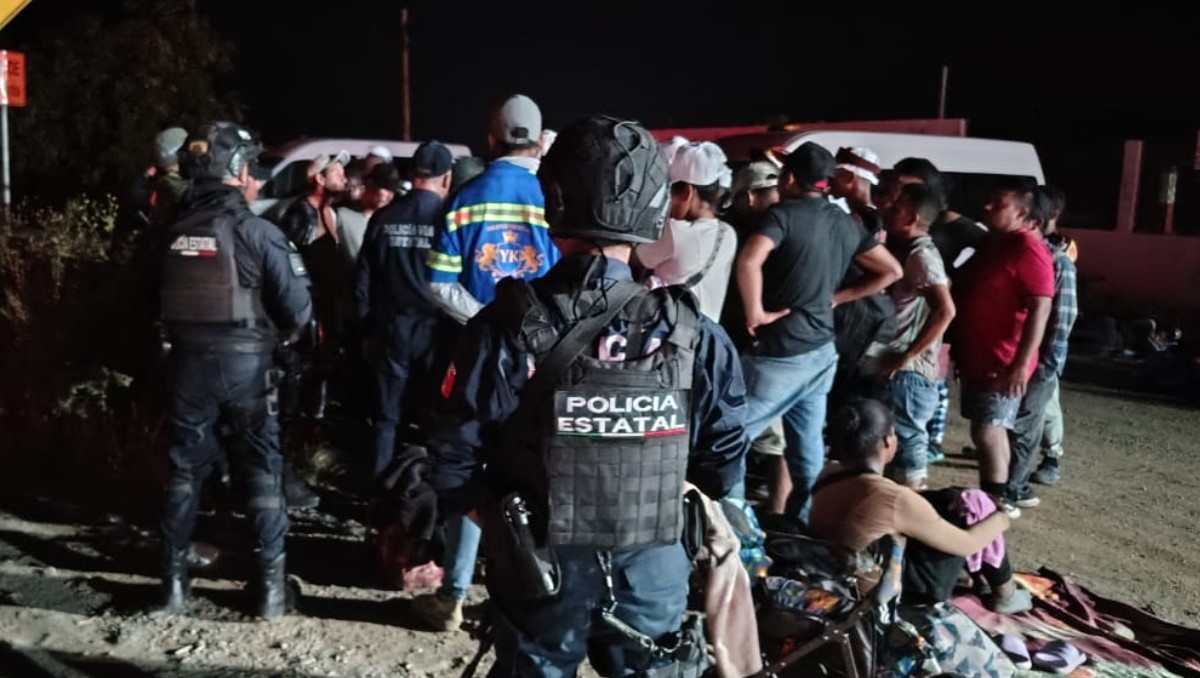 El operativo en el Istmo de Tehuantepec permitió el rescate de migrantes. | Especial