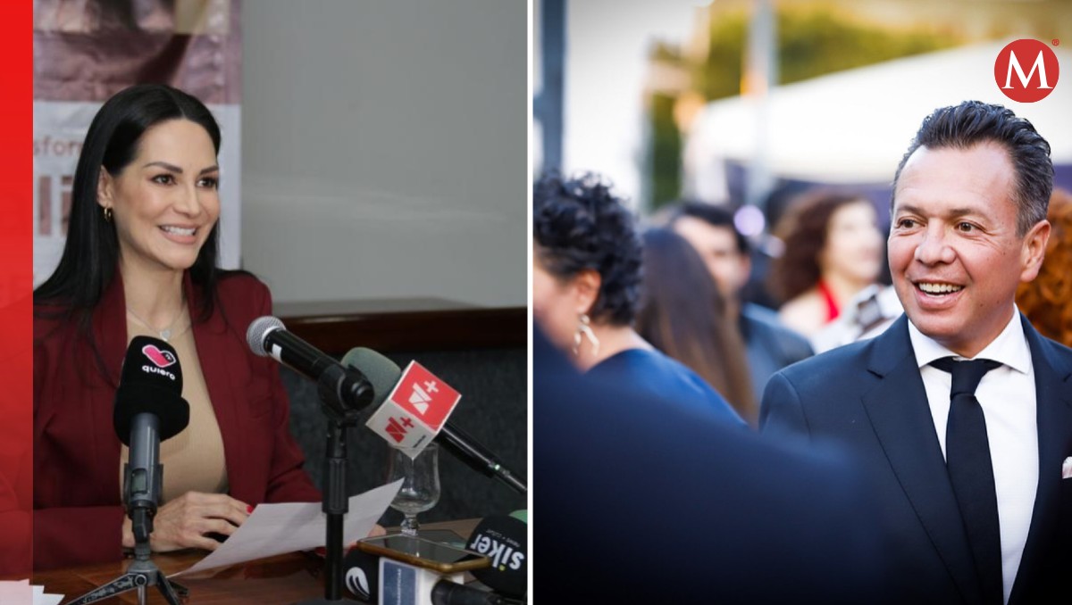 Pablo Lemus buscará a la diputada Merilyn Gómez para el presupuesto 2025 en Jalisco (Fotos: Cortesía | Diseño: Milenio)