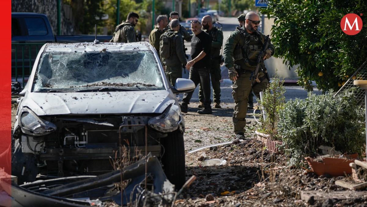 Sitio donde cayó un cohete disparado por Líbano al norte de Israel | AP