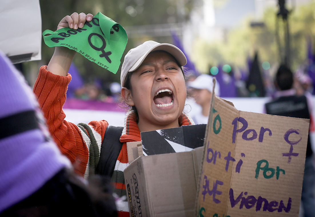 La violencia hacia la mujer en México sigue siendo uno de los factores de riesgo que más feminicidios produce anualmente. Araceli López.