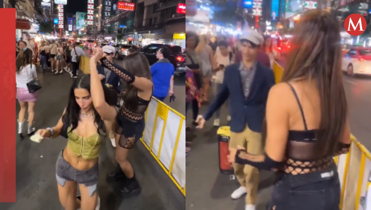 Bárbara de Regil baila en Tailandia
