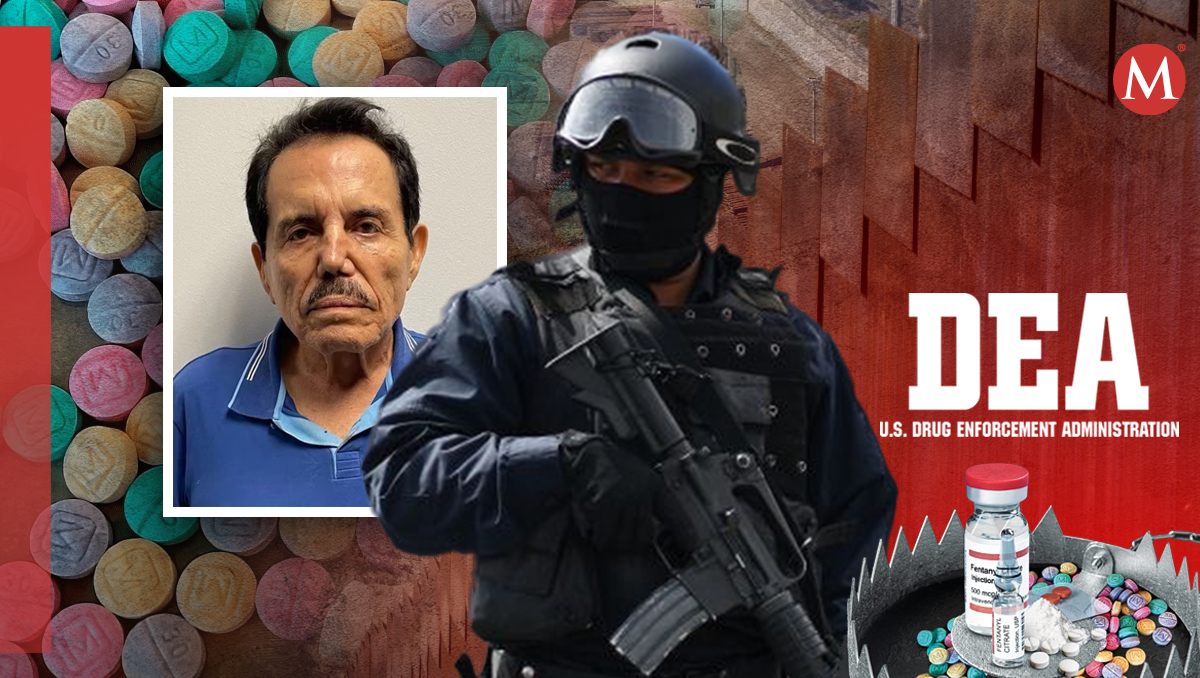 'Los Chapitos' con 'La Mayiza' en Sinaloa, el tráfico de fentanilo volvió a repuntar provocando la incautación del narcótico. | Diseño: Antonio Texta
