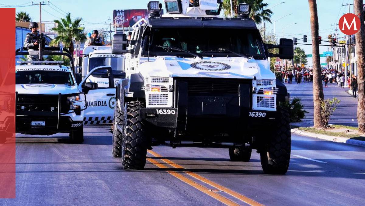 Fuerzas federales realizaron acciones en diez entidades (Guardia NacionaI)