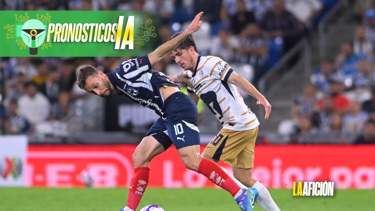 IA predice quién ganará de Monterrey o Pumas en la ida de los cuartos de final (Imago7)