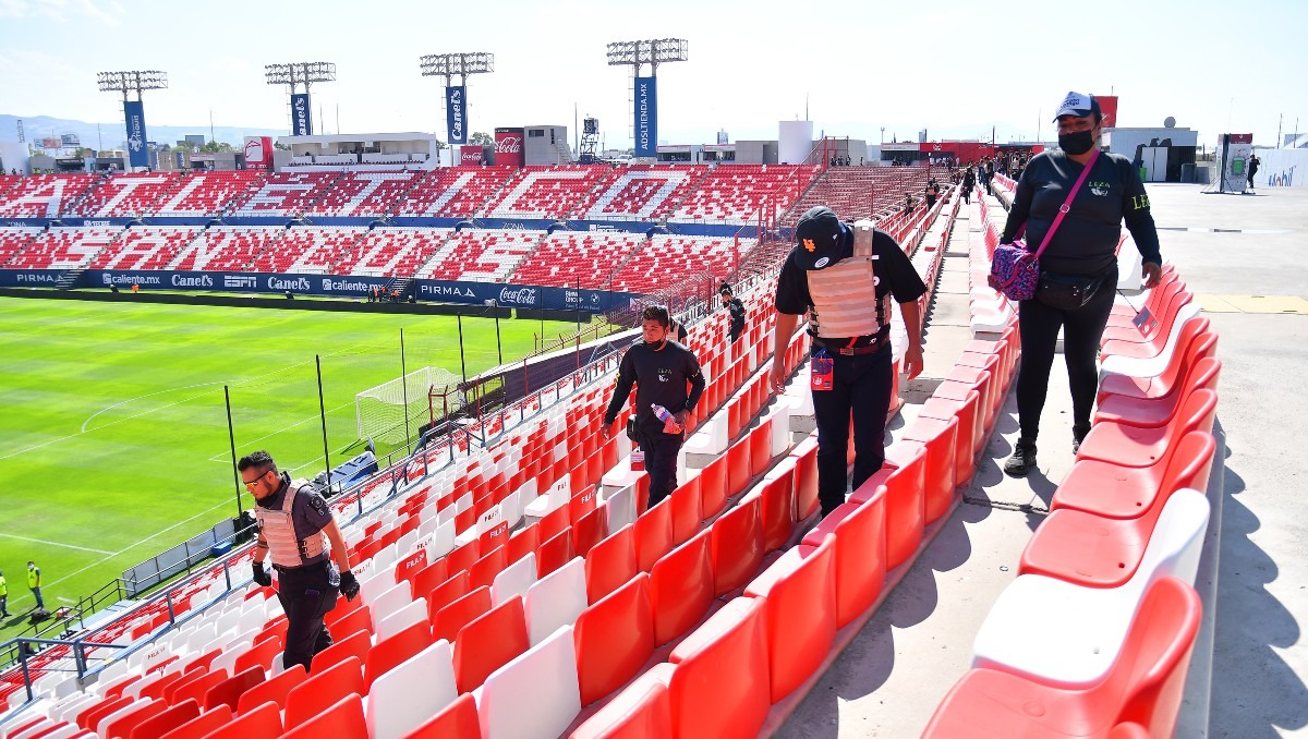 5 mil elementos de seguridad los desplegados para el juego de cuartos de final entre San Luis y Tigres (Imago7)