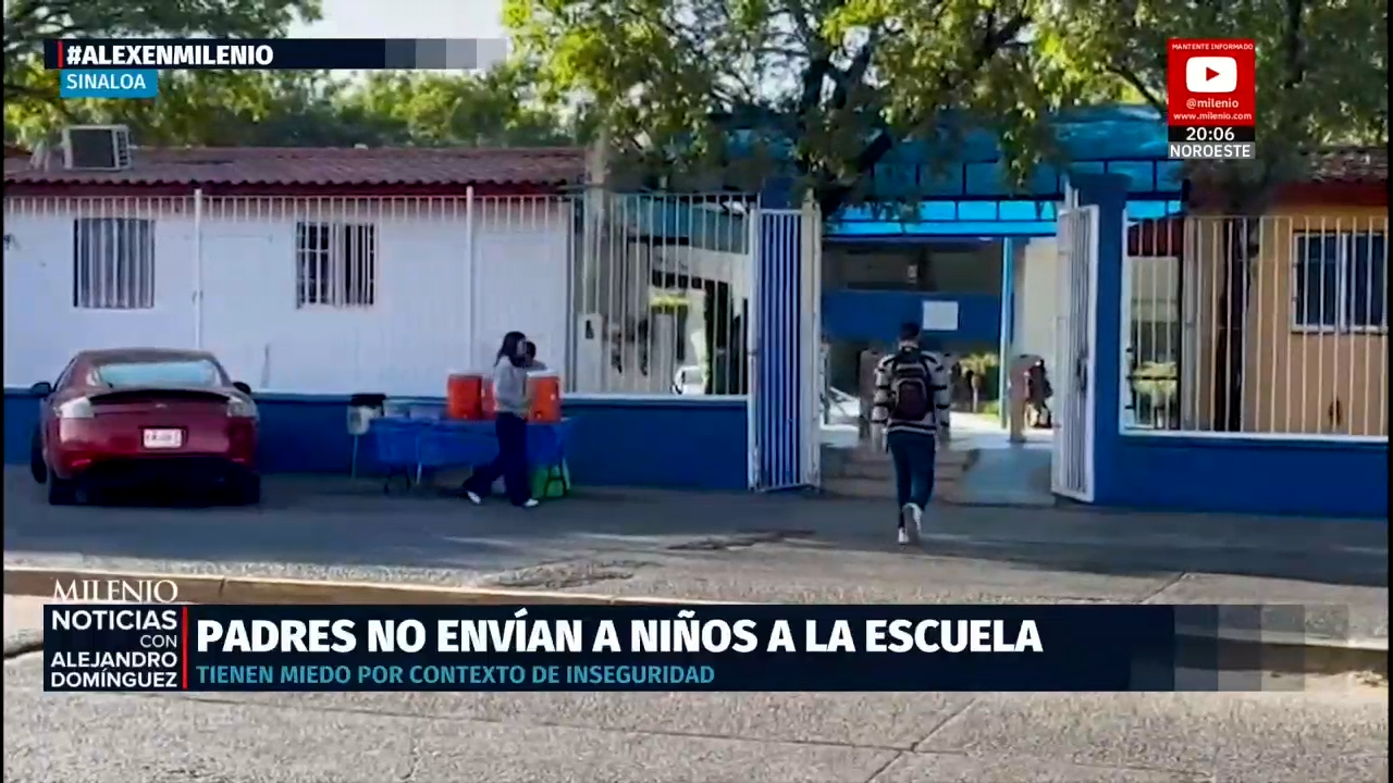 Más alumnos regresan a clases en Culiacán pero el ausentismo supera el 50%