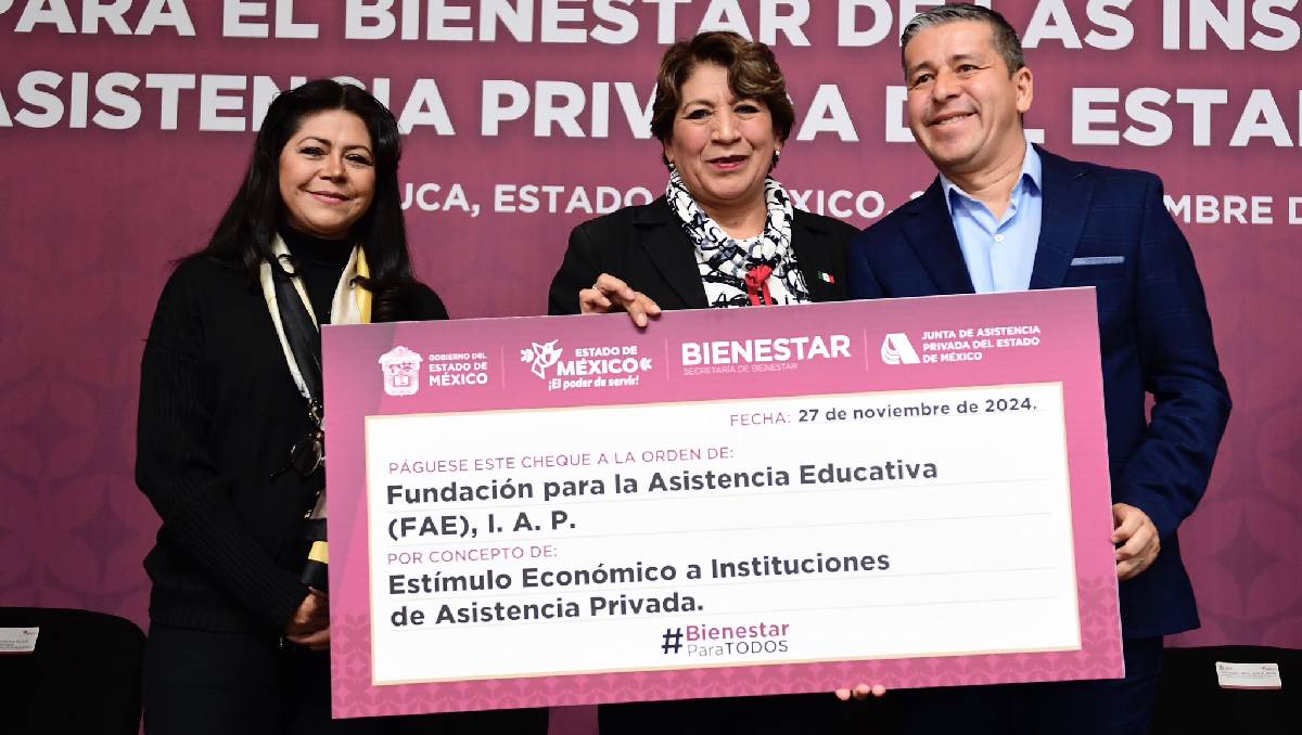 Con el apoyo esperan fortalecer la labor de las Instituciones de Asistencia Privada del Estado de México. Foto: (Especia)