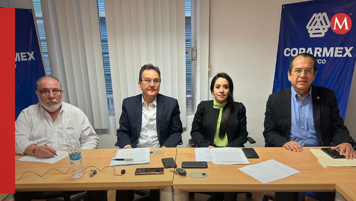 Directiva del Centro Empresarial Coparmex Tampico.