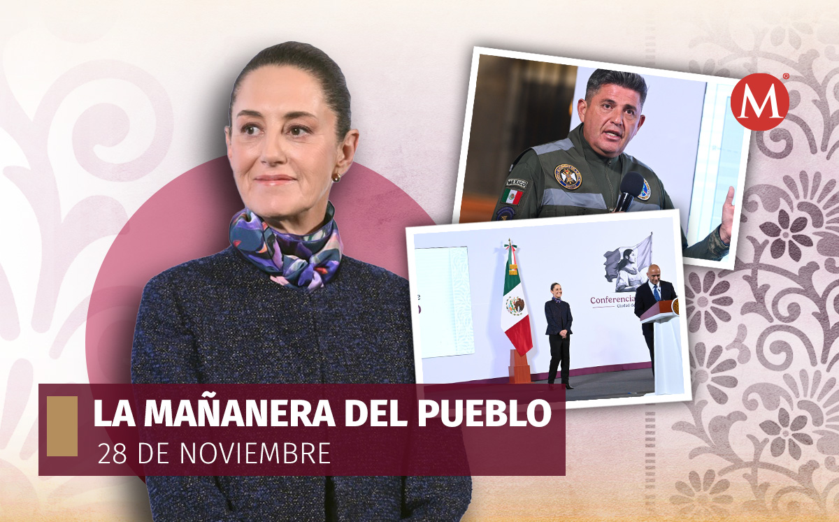 La Mañanera del Pueblo HOY 28 de noviembre | Fotos: Especial